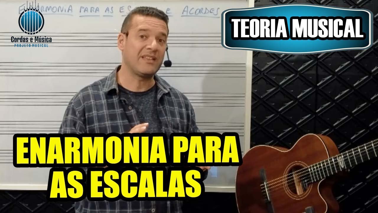 ENARMONIA EM ESCALAS (3ª Parte) - Curso de TEORIA MUSICAL - Prof. FAROFA