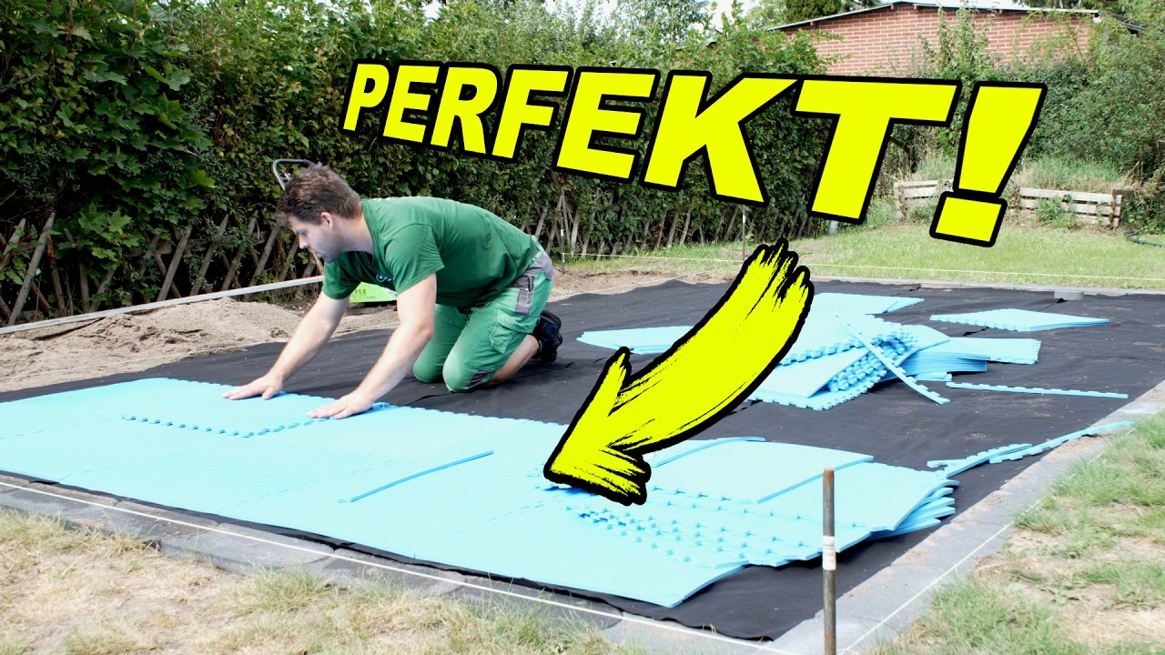 Der beste Untergrund für deinen Aufstellpool – So bereitest du ihn richtig vor!