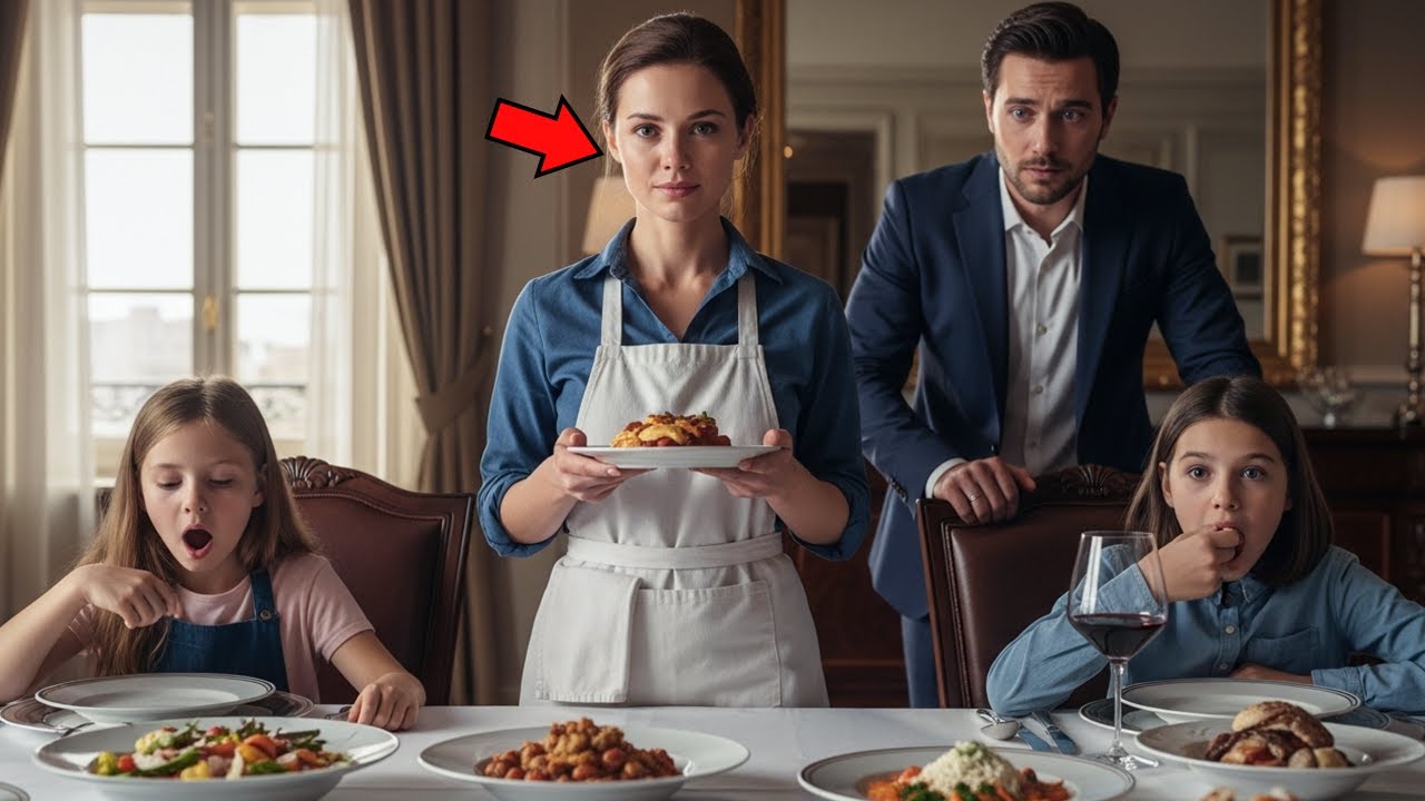 LES ENFANTS D’UN MILLIARDAIRE REJETAIENT LA CUISINE DE TOUS LES CHEFS JUSQU’À CE QU’UNE PAUVRE SERVE