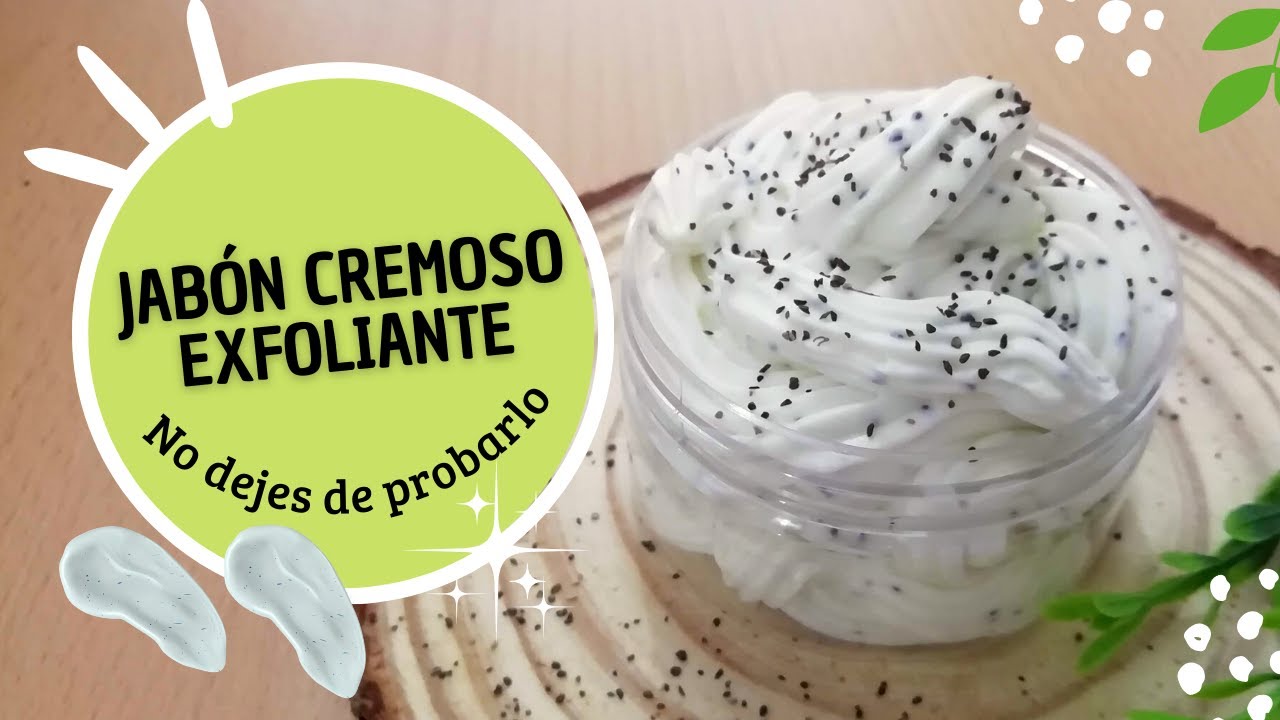 Jabón Cremoso Exfoliante l Uso Corporal