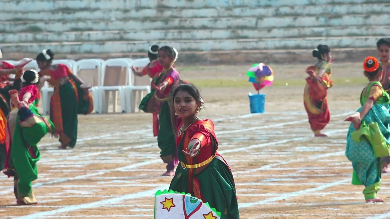 🌸💫 Graceful Classical Dance | Icon World School Sports Day – November 2025