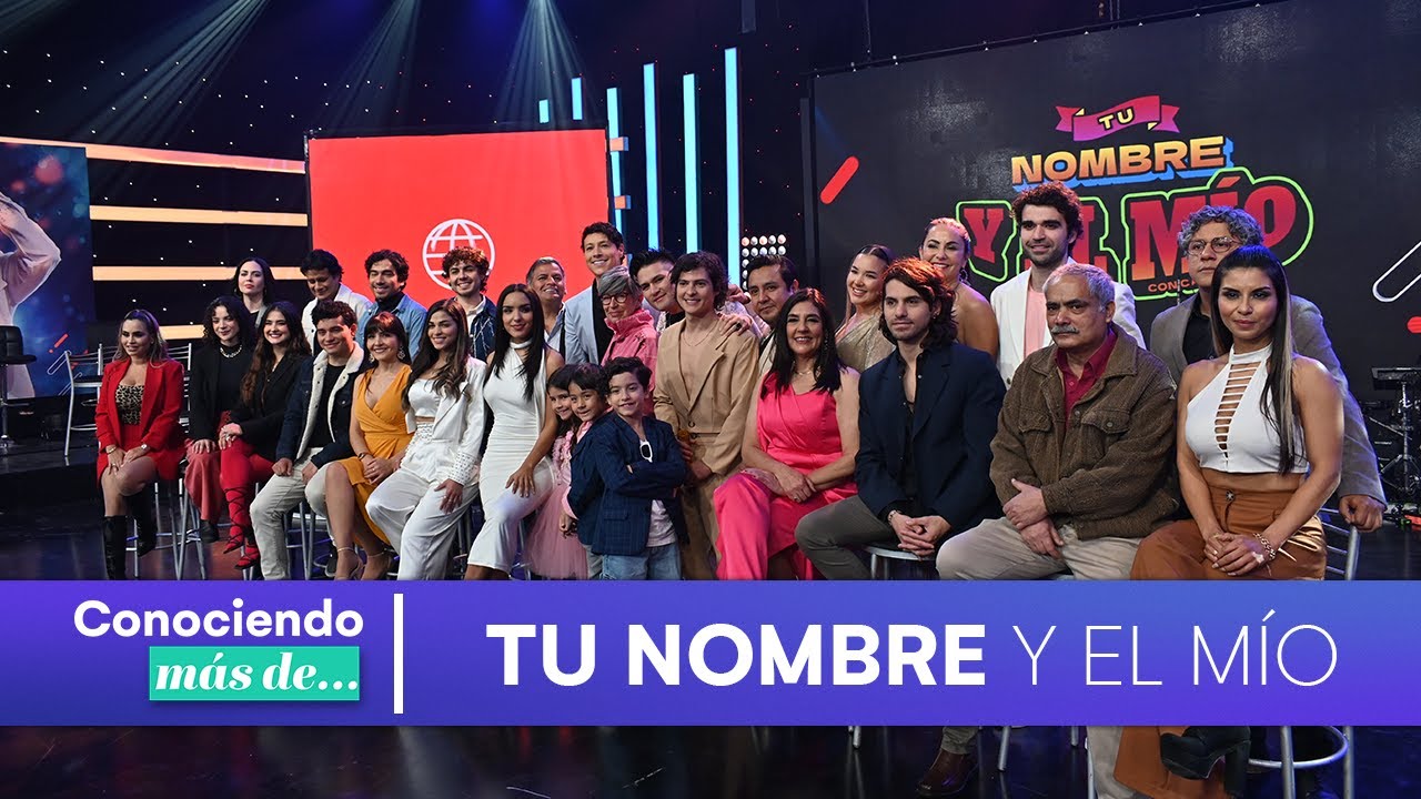 TU NOMBRE Y EL MÍO (Conferencia de prensa) - Conociendo más de...