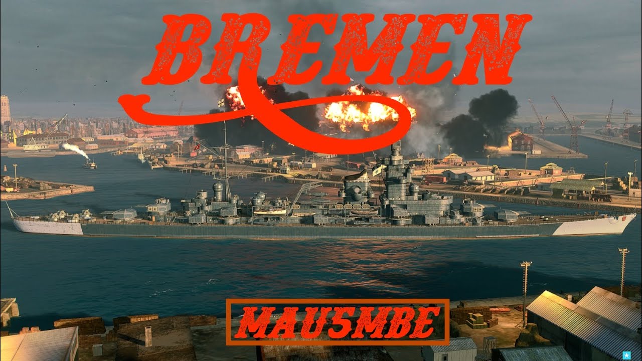BREMEN | НЕМЕЦКИЙ ПУЛЕМЁТ ● РАНДОМ  | WORLD OF WARSHIPS #worldofwarships #wows