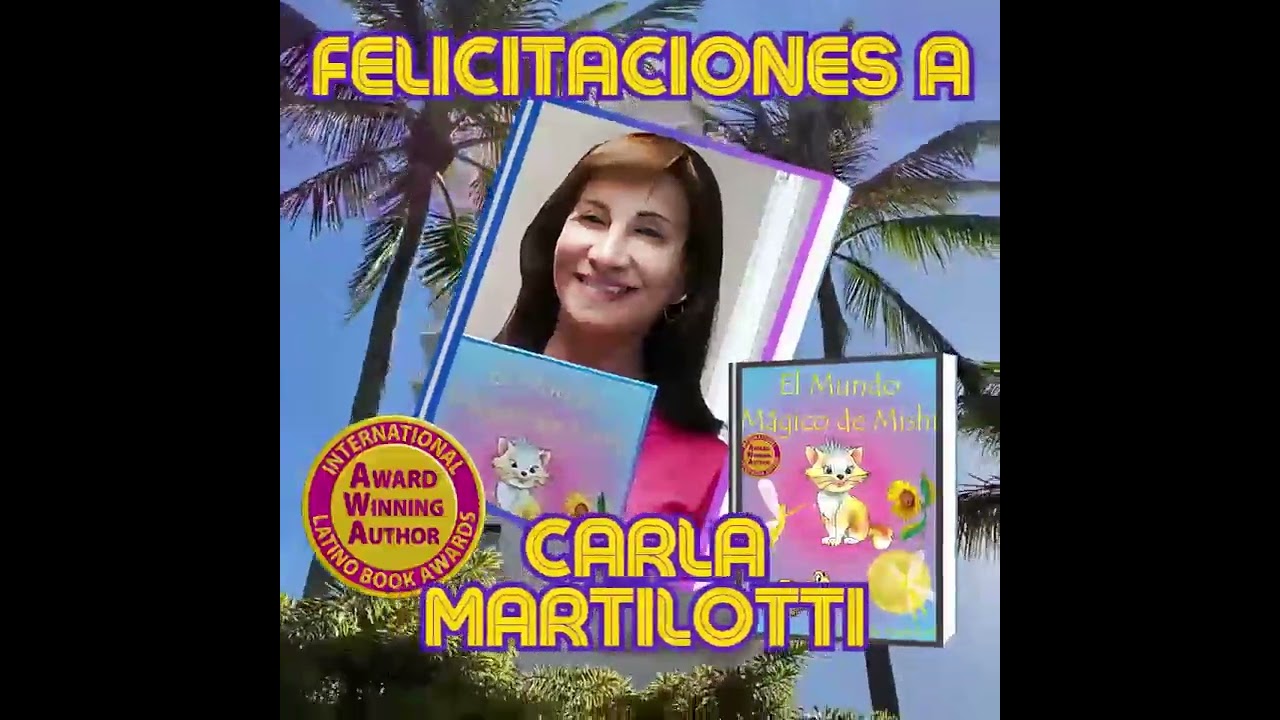 Children's Book Author Carla Martilotti Wins International Award