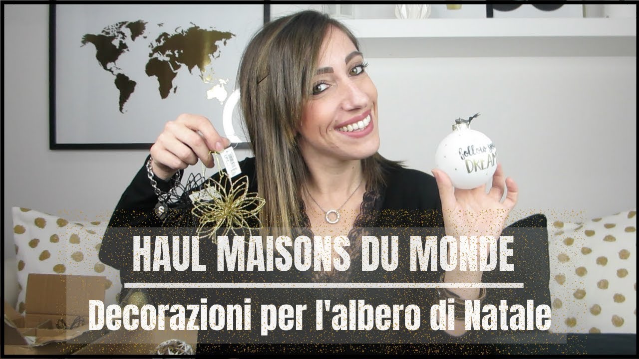 Haul Maisons du Monde | Decorazioni per l'albero di Natale