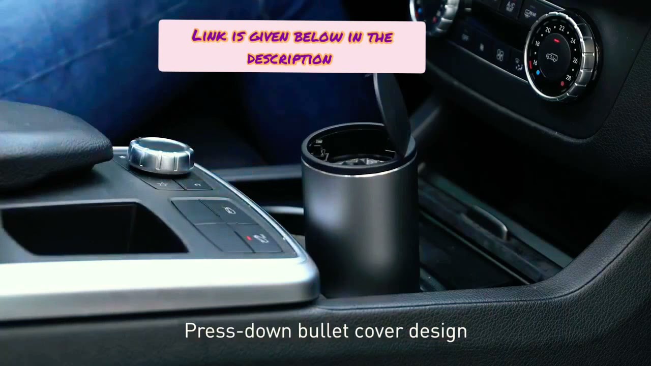 Alloy Car Trash Can ,  Car Garbage Bin, Ashtray Dust Case Holder ,Auto Accessories