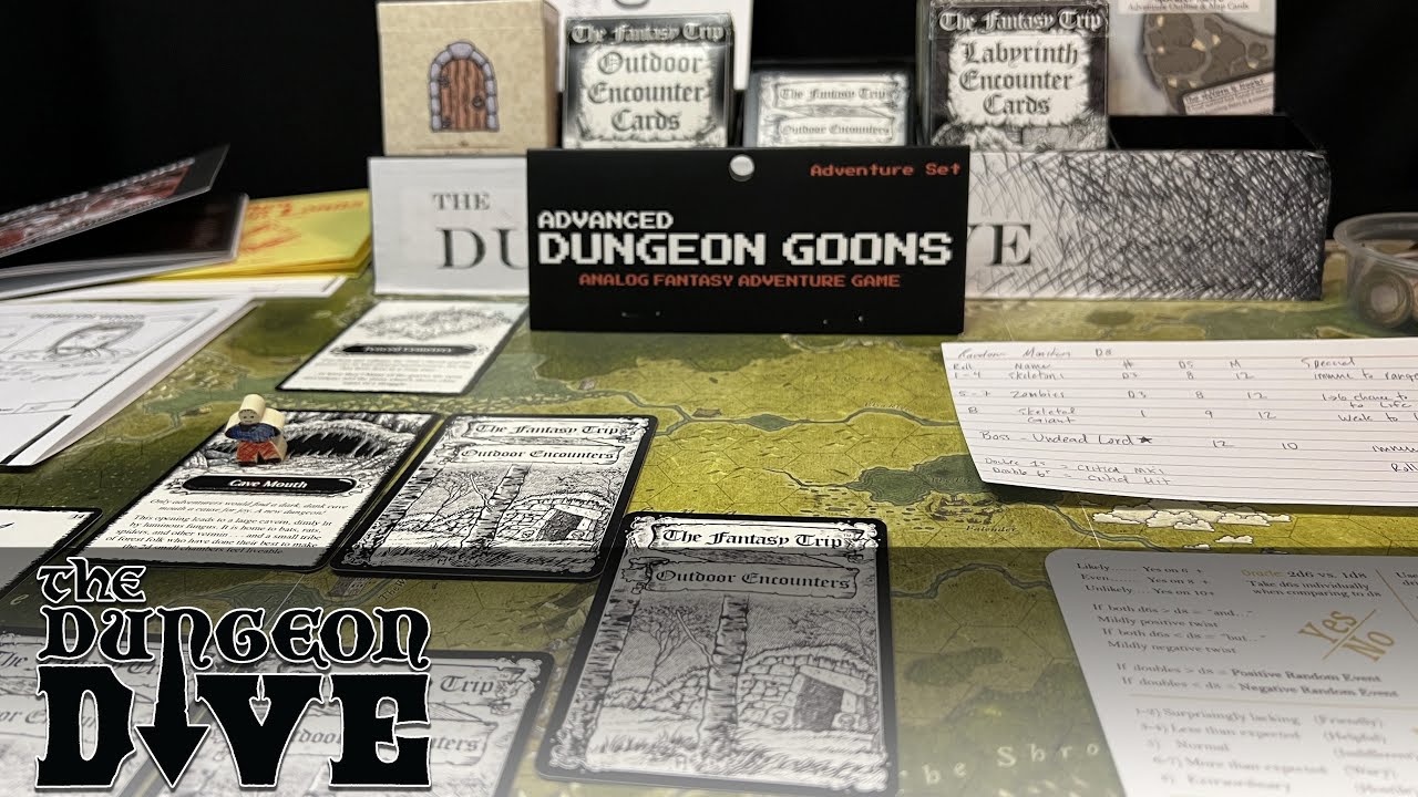 Advanced Dungeon Goons - Review and Session Recap (solo RPG)