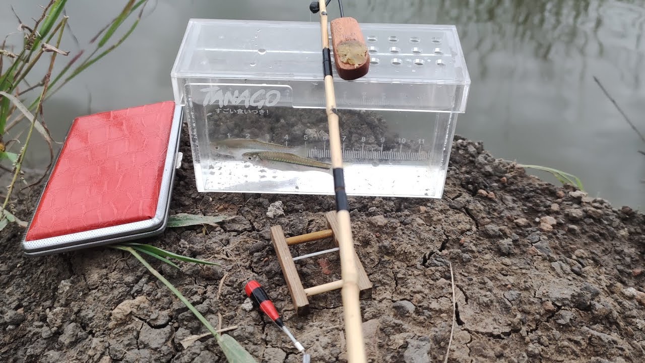 Proses Pembuatan Joran Bambu Mini | Make a fishing rod tanago bamboo micro fishing.