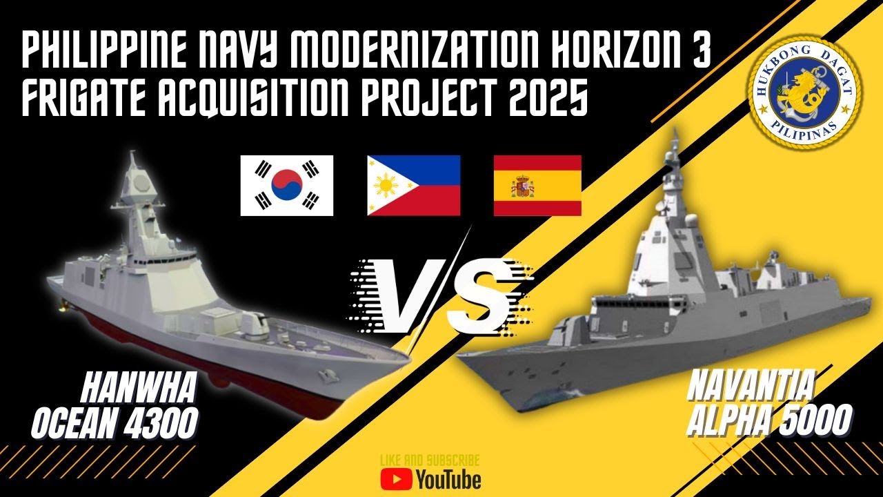Philippine Navy Modernization Horizon 3: Frigate Acquisition Project 2025