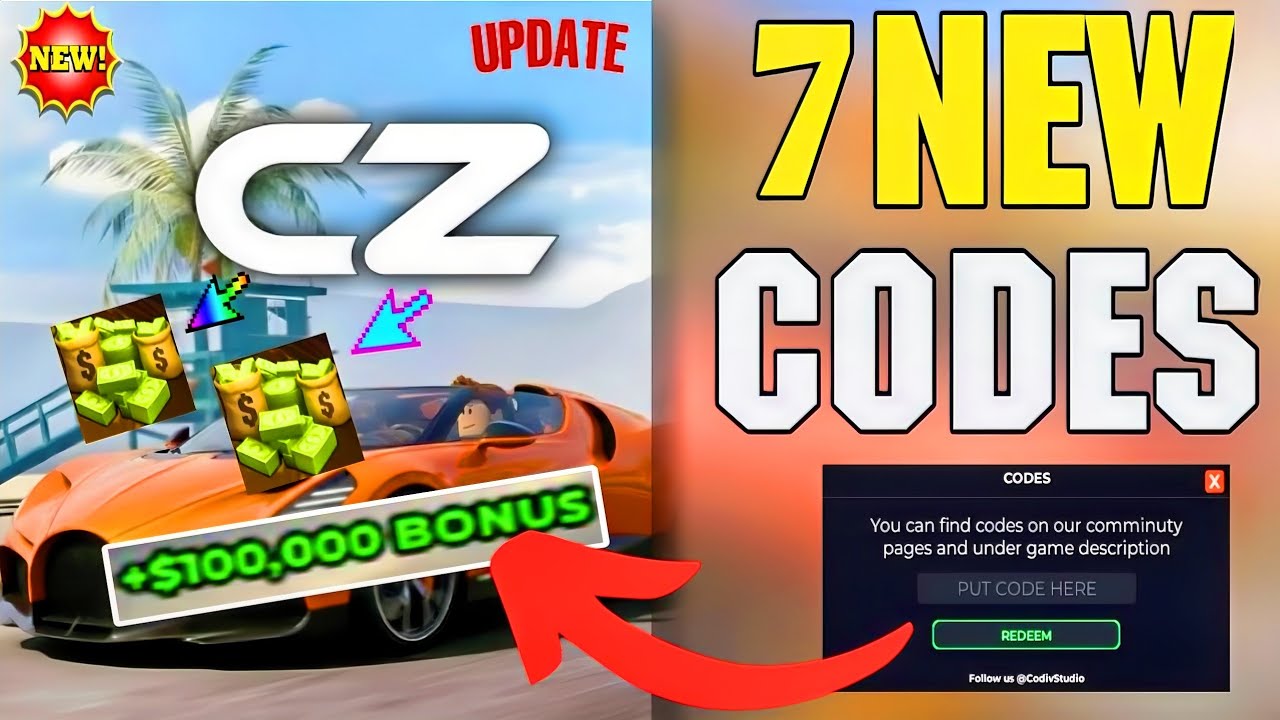 ❄️КОДЫ СОБЫТИЯ💥⚠️ КОДЫ ROBLOX ДЛЯ CAR ZONE RACING НА ЯНВАРЬ 2026 ГОДА - КОДЫ ДЛЯ CAR ZONE RACING