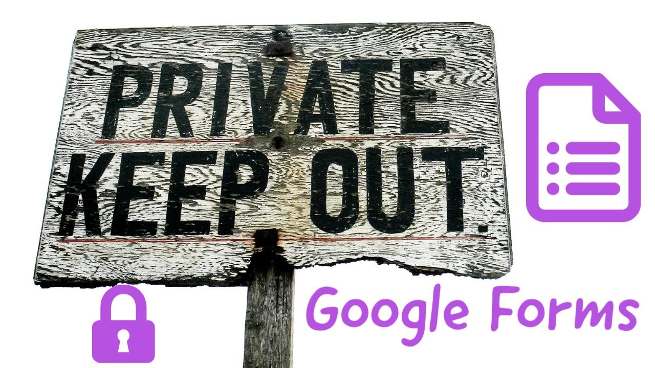 Restrict access to google forms: how to password protect your google form?