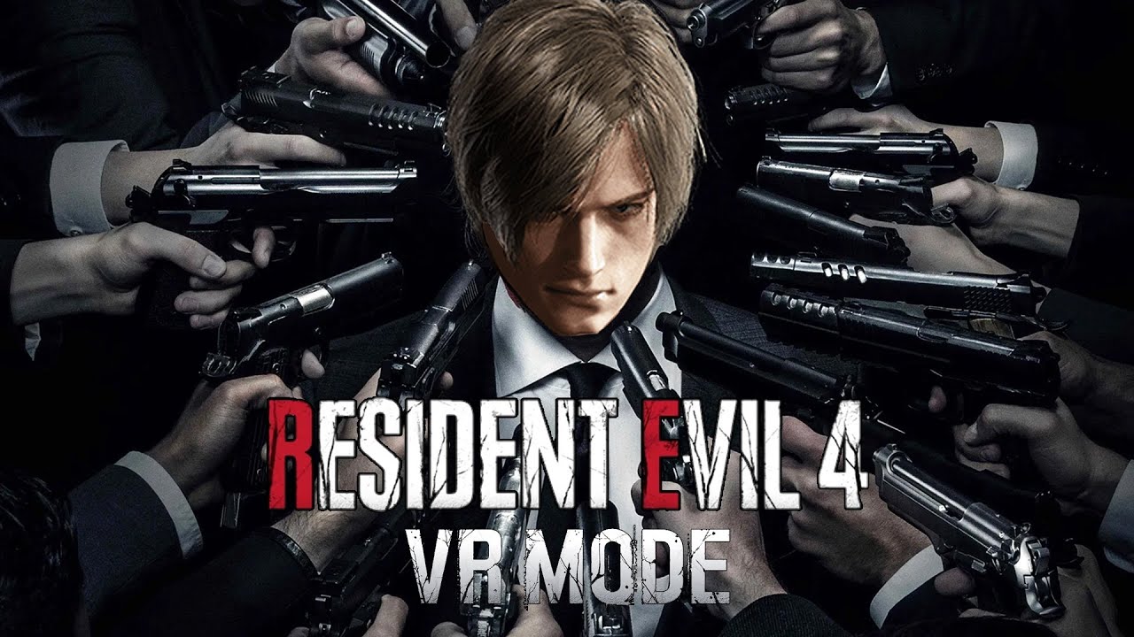 John Wick in Resident Evil 4 VR
