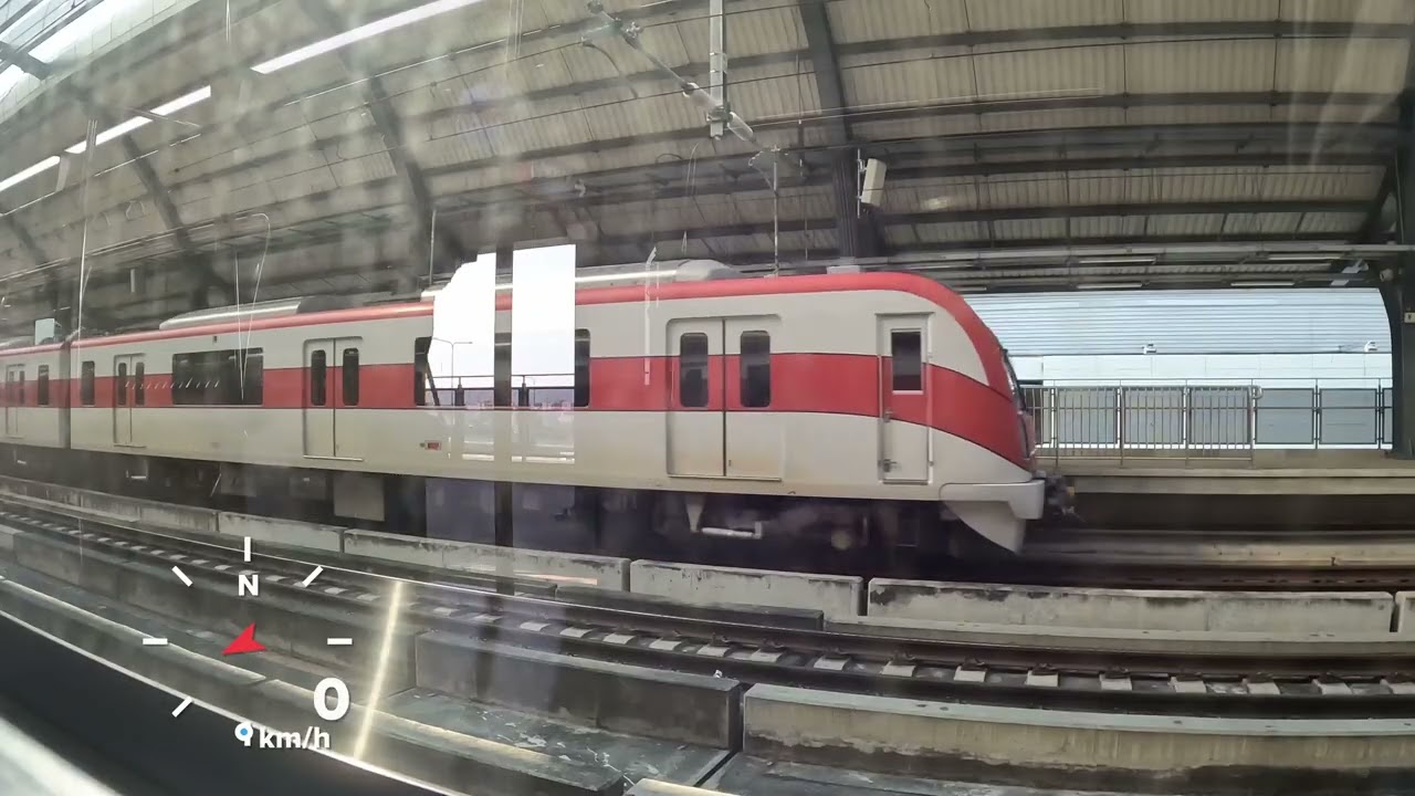 ความเร็วรถไฟฟ้าสายสีแดง | SRT Dark Red Line full journey 