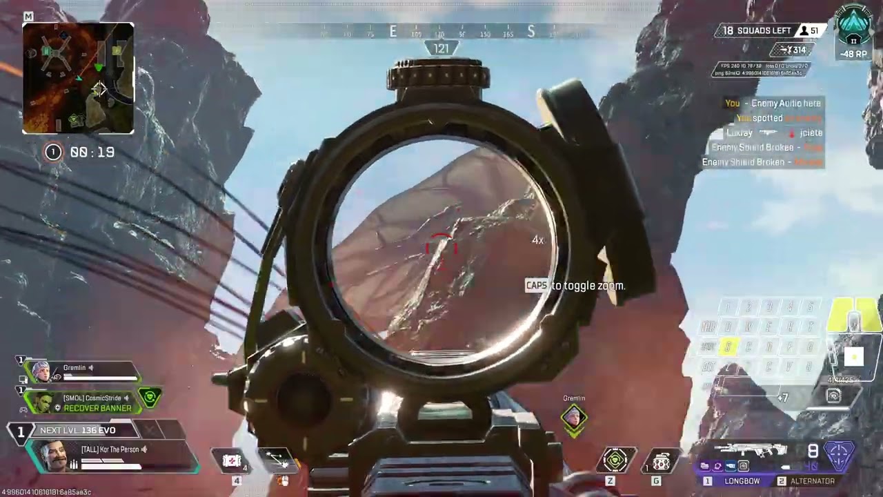 Fuse clutch in ranked contest in Apex Legends 02152026