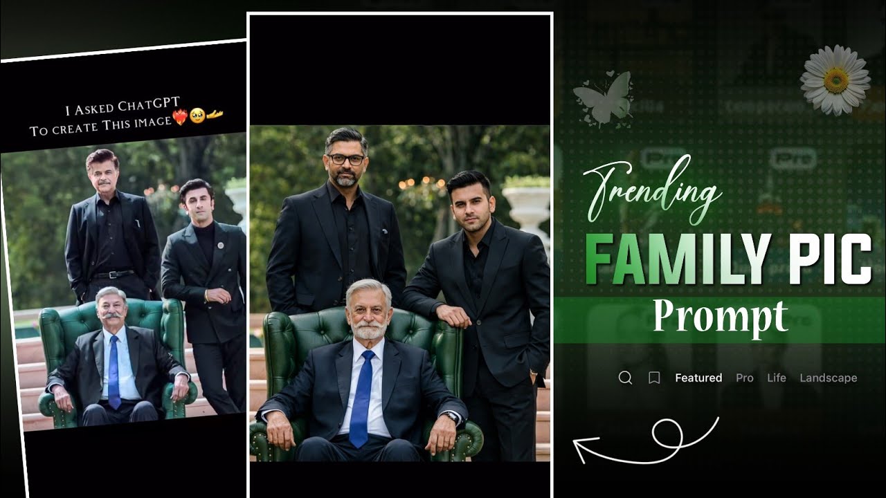 Ai Family Photo Editing Prompt | Animal Movie Ai Family Photo Editing Prompt | Ai Photo Editing GPT