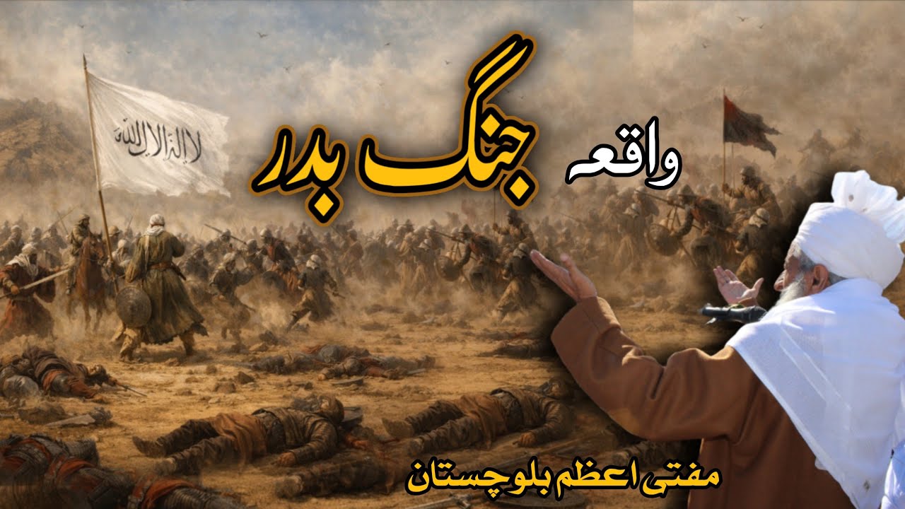 Jang-e-Badr ka Waqia | Mufti-e-Azam Balochistan Hazrat Allama Maulana Mufti Habib Ahmed Naqshbandi