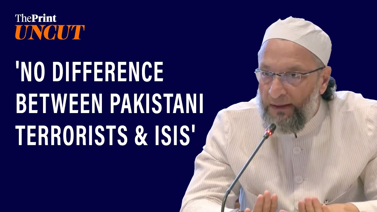 'No difference between Pakistani terrorists & ISIS In Syria,' says Asaduddin Owaisi in Bahrain