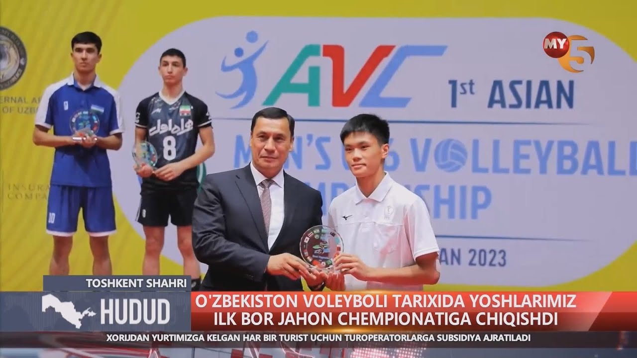 O'zbekiston voleyboli tarixida yoshlarimiz ilk bor jahon chempionatiga chiqishdi