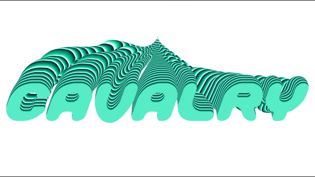Cavalry Animation - Psychedelic Text Effect