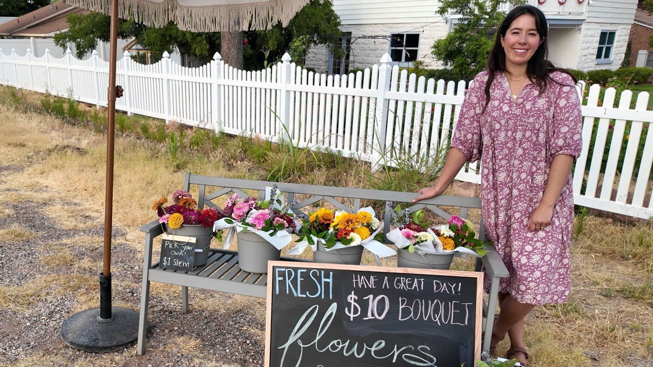 Beginner Flower Stand | Did I Sell Anything?