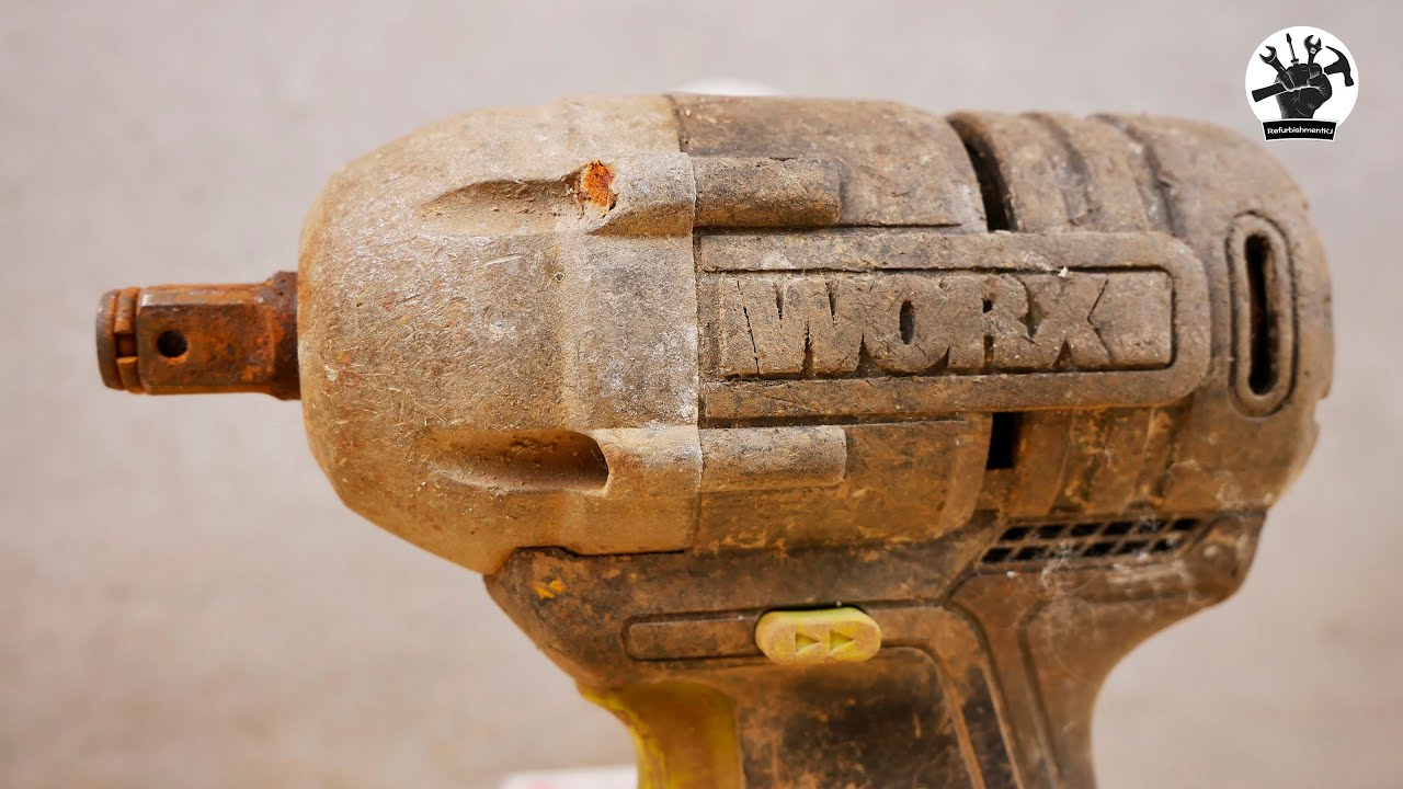 RESURRECTING A WORX 268 BRUSHLESS IMPACT WRENCH – FROM RUSTY JUNK TO POWERFUL TOOL