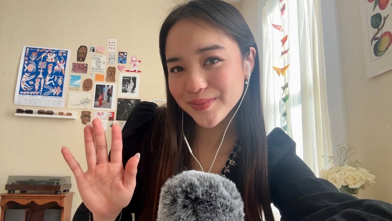 trying asmr for the first time!