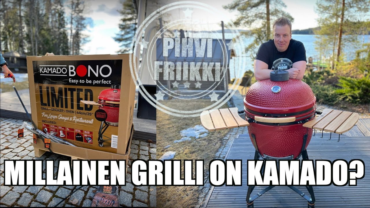 Kamado-grilli aloittelijoille: Kasaaminen ja opas ensimmäiseen grillauskertaan