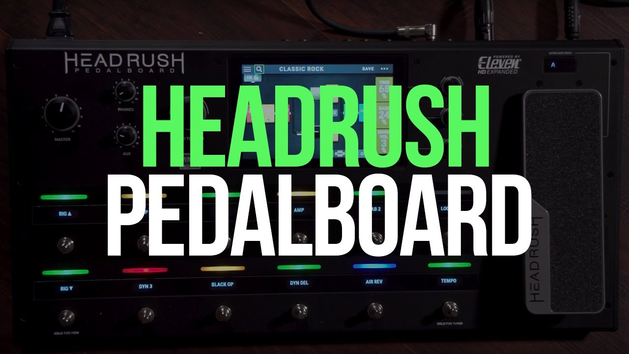 HeadRush Multi‑Effects Pedalboard