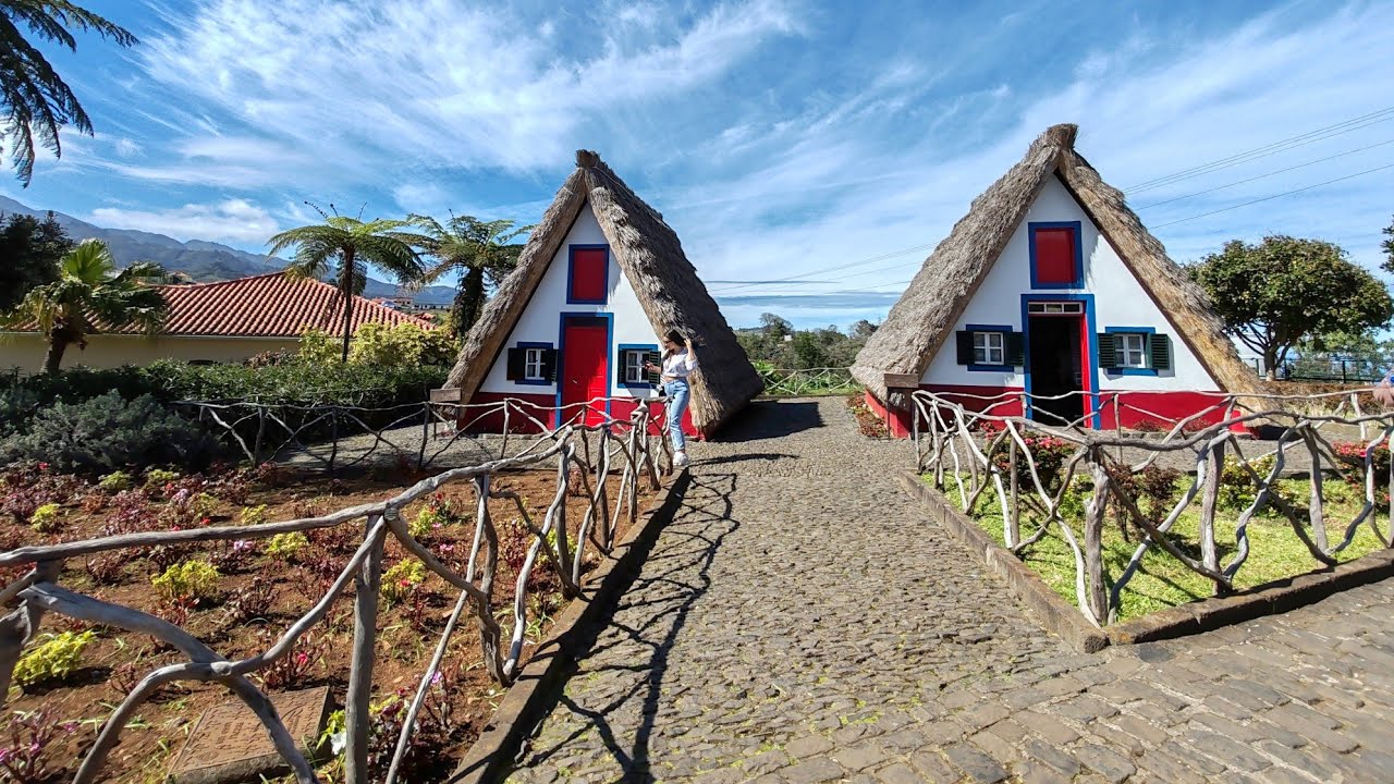 Traditional Madeirese houses | Santana, Madeira