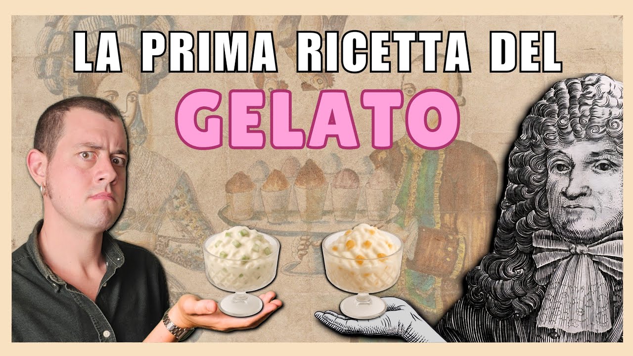 Qual è la storia del GELATO? | La prima ricetta