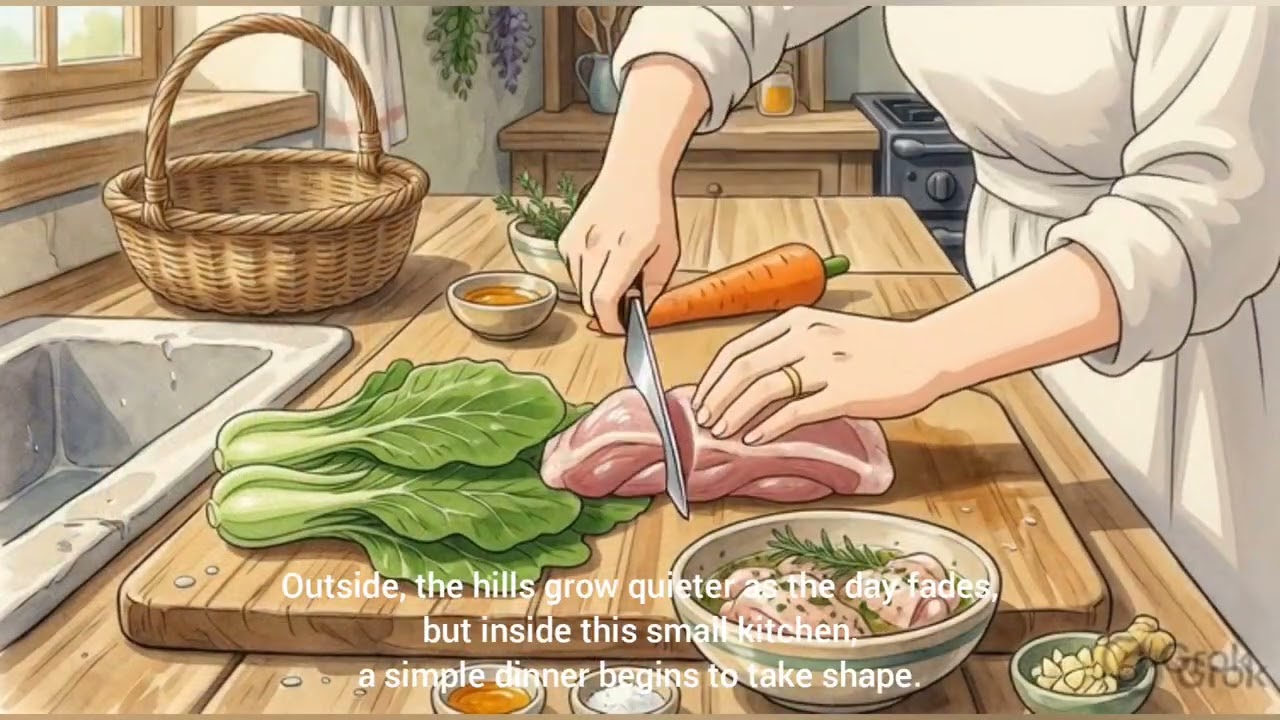 Simple Food, Quiet Life | A Peaceful Hillside Story