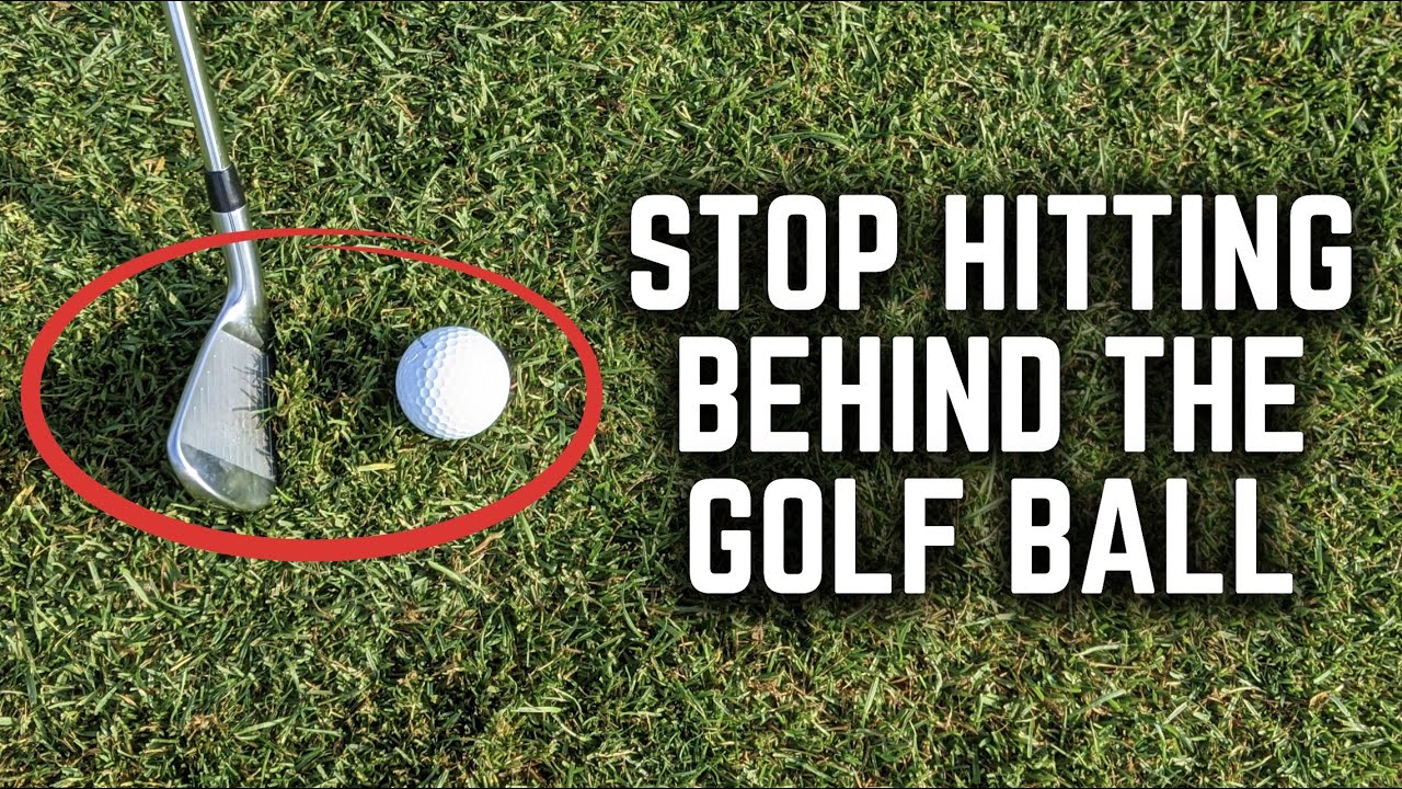 What Nobody Tells You About How to STOP Hitting Behind the Golf Ball