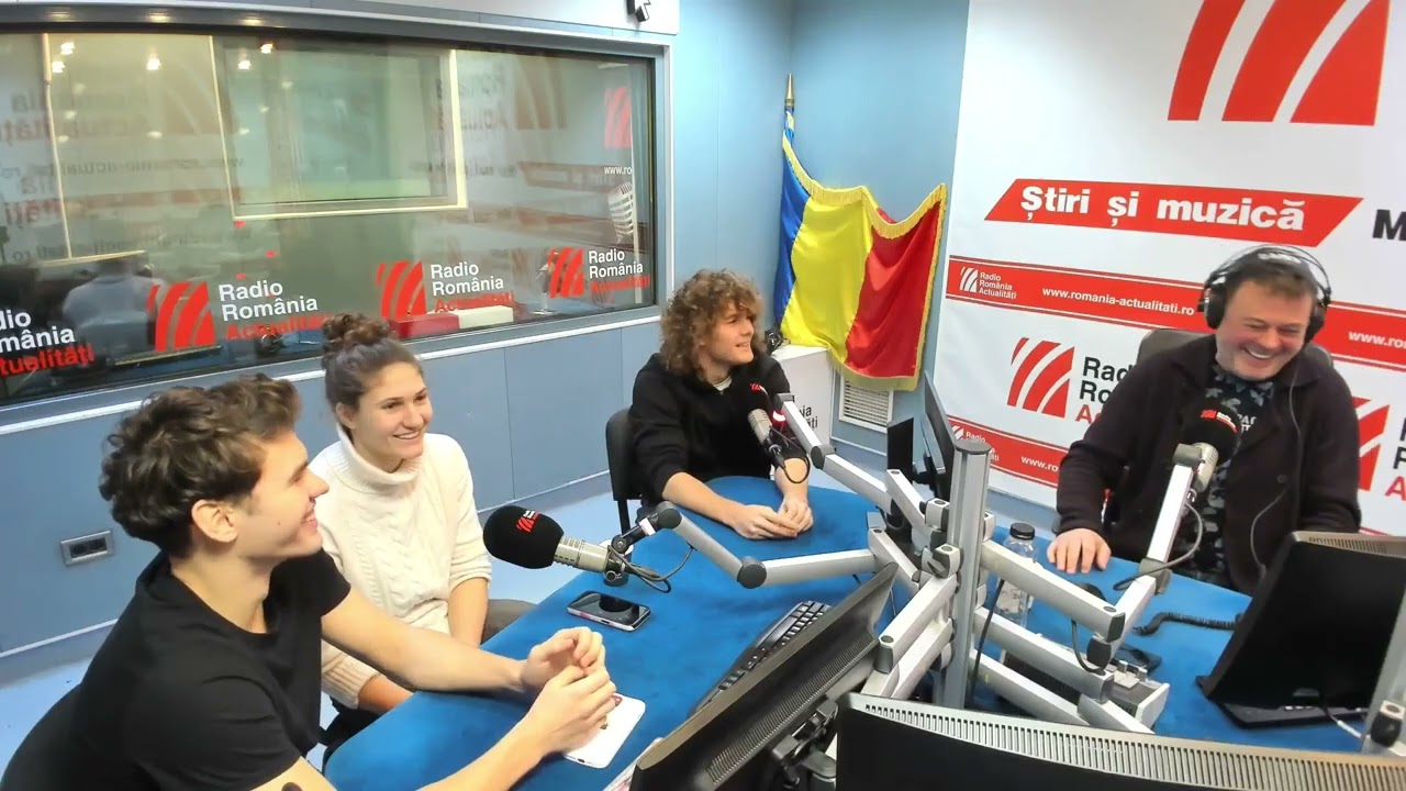 Între #prieteniidelaradio - Alexandra Curcan,  Andrei Iaschiu şi Luca Boldura