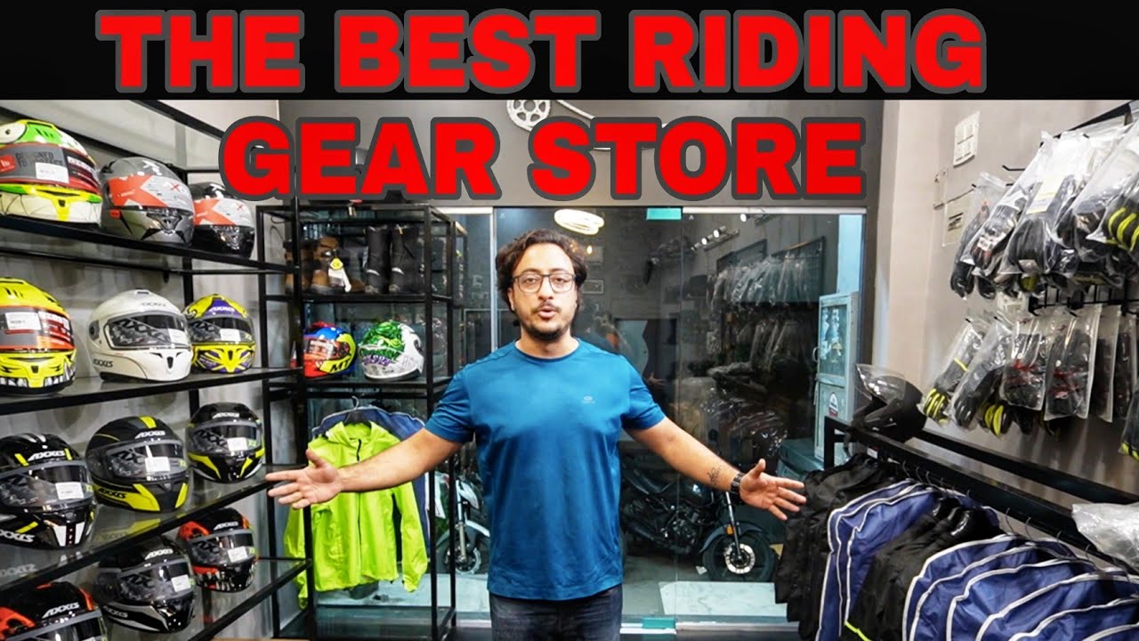 Riding Gear store in Mumbai THE BEST interms of Experience #tigerkoul #tigermoto