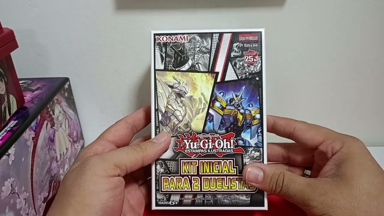 UNBOXING - KIT INICIAL PARA 2 DUELISTAS! PEGUEI O ZEUS #yugioh #yugiohtcg #yugiohcommunity