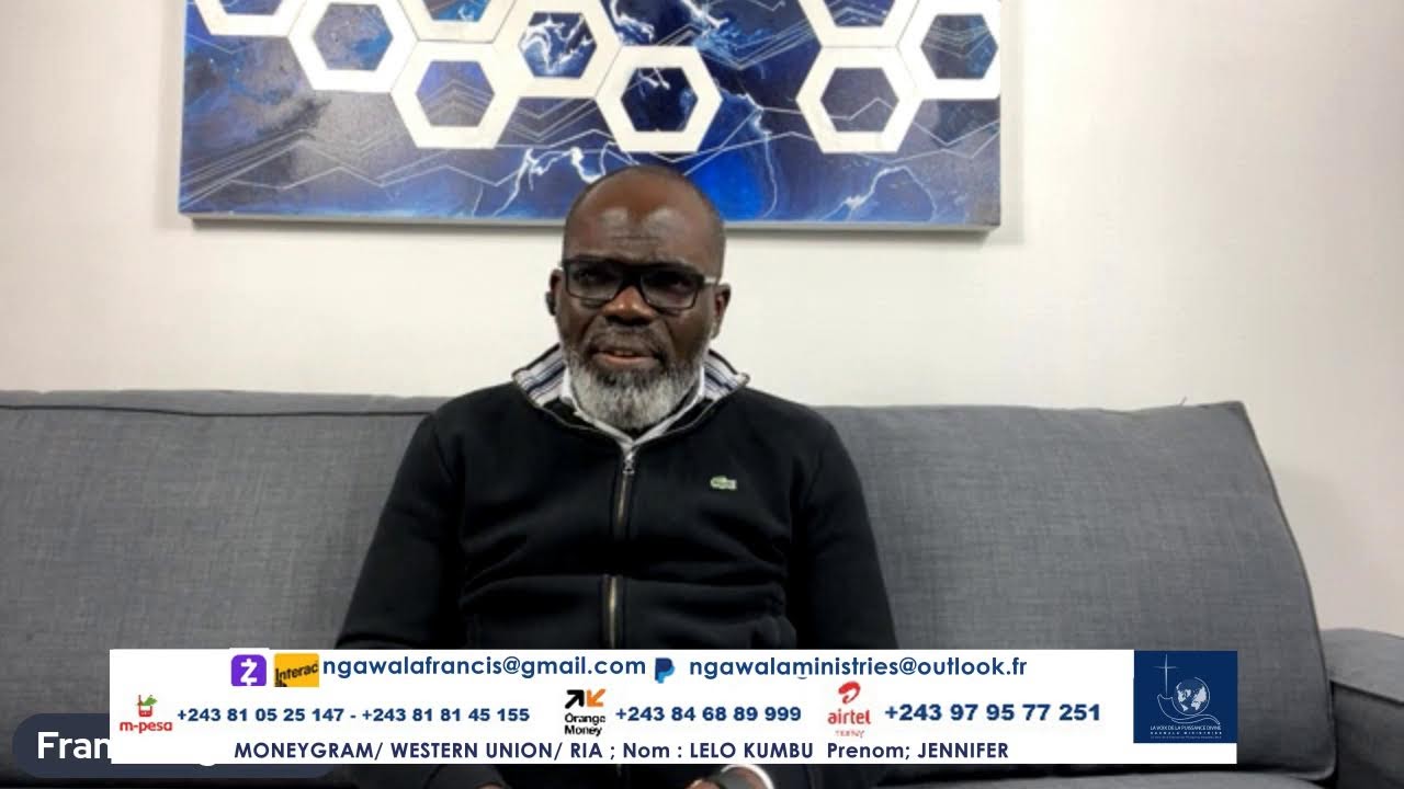 PROPHETE NGAWALA FRANCIS : L'ONCTION ROYALE
