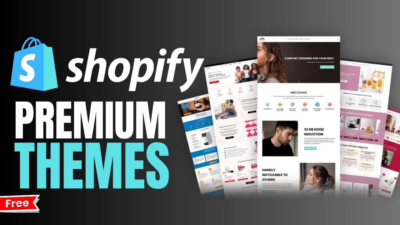 How to Get Premium Shopify Themes for FREE in 2025