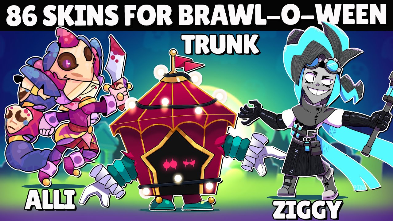 86 Skins For Brawl-O-Ween 2025