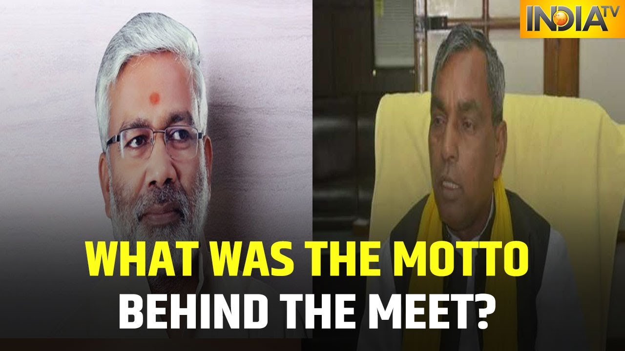 Why Did SBSP Chief Om Prakash Meet The BJP Chief From Uttar Pradesh?
