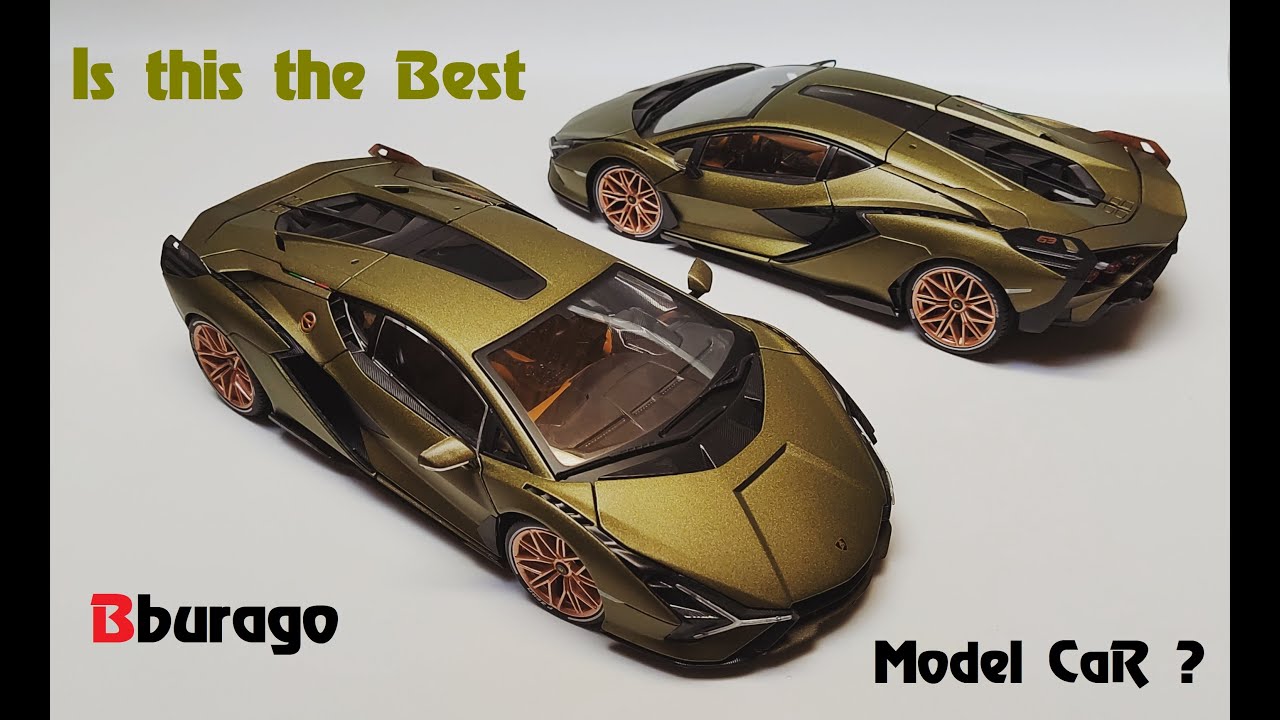 Lamborghini Sian FKP 37 1/18 Scale by Bburago, The best!