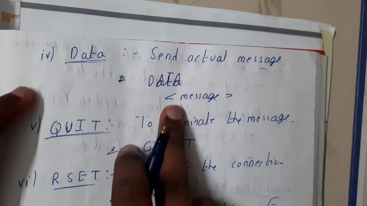 4.5 SMTP