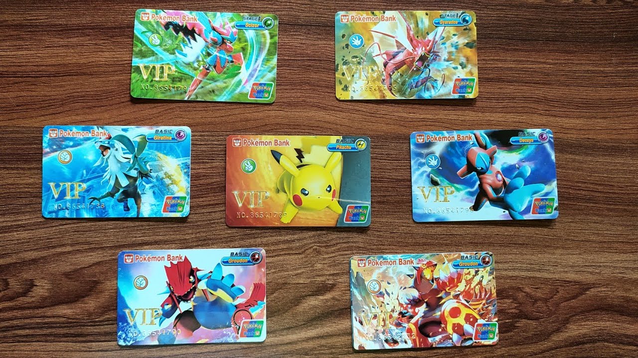 Открытие коллекционных карточек Pokémon | VIP-карточки