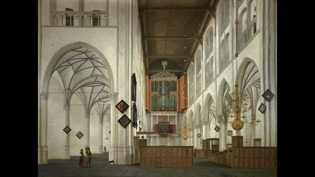 Hans van Nieuwkoop plays Bach and Reincken at Alkmaar Laurenskerk