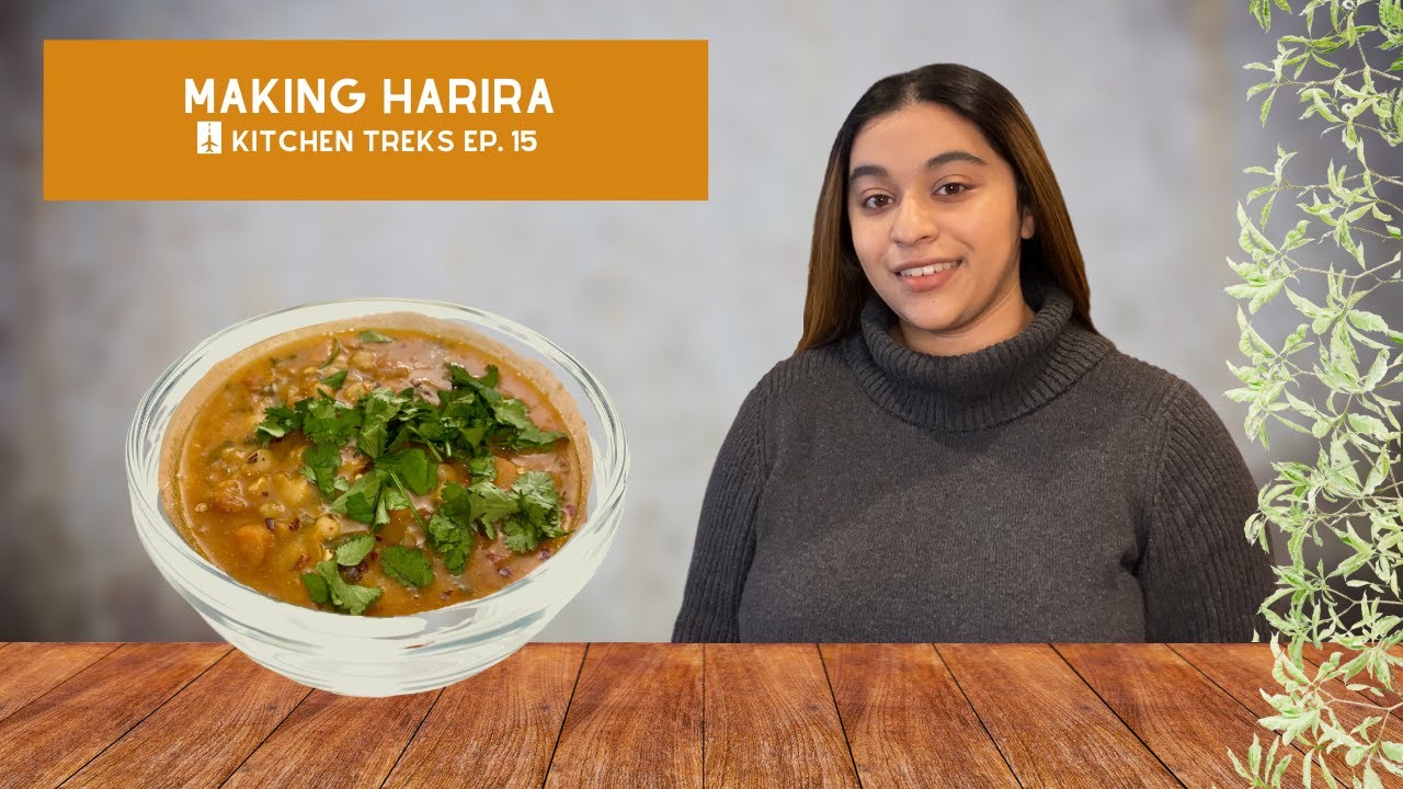 Homemade Moroccan Harira | Hearty Vegetarian Soup | Easy Protein-rich Recipe | Kitchen Treks Ep. 15
