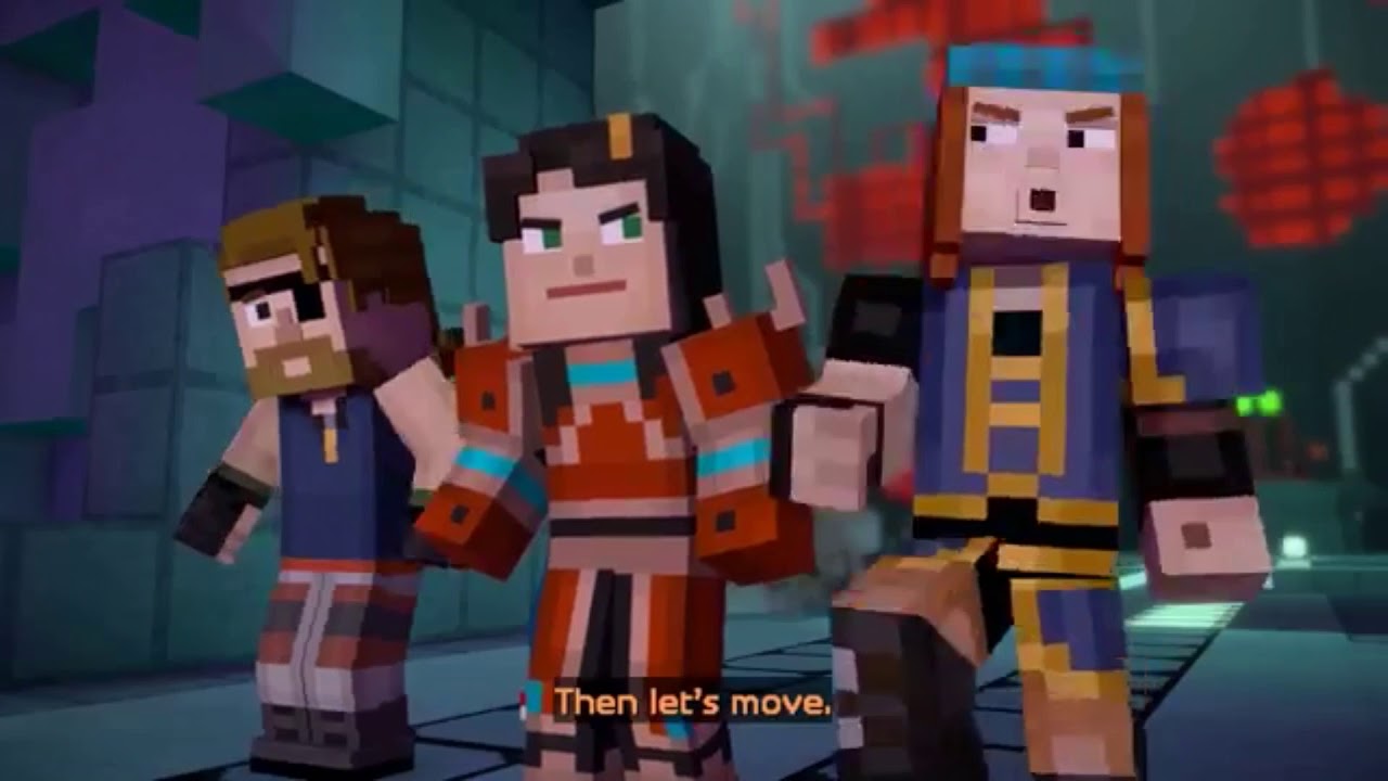 Minecraft Story Mode Season 2 Final Battle With Health Bars!