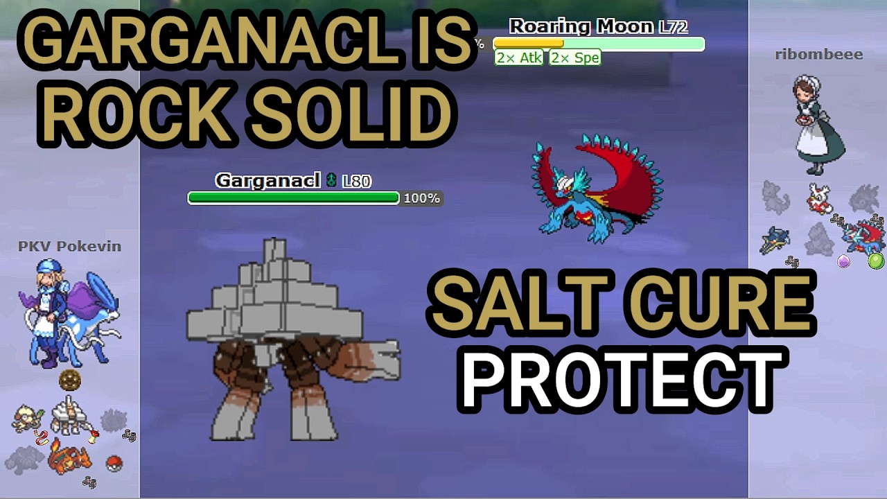 Garganacl Is Rock Solid! (Pokemon Showdown Random Battles Blitz) (High Ladder)