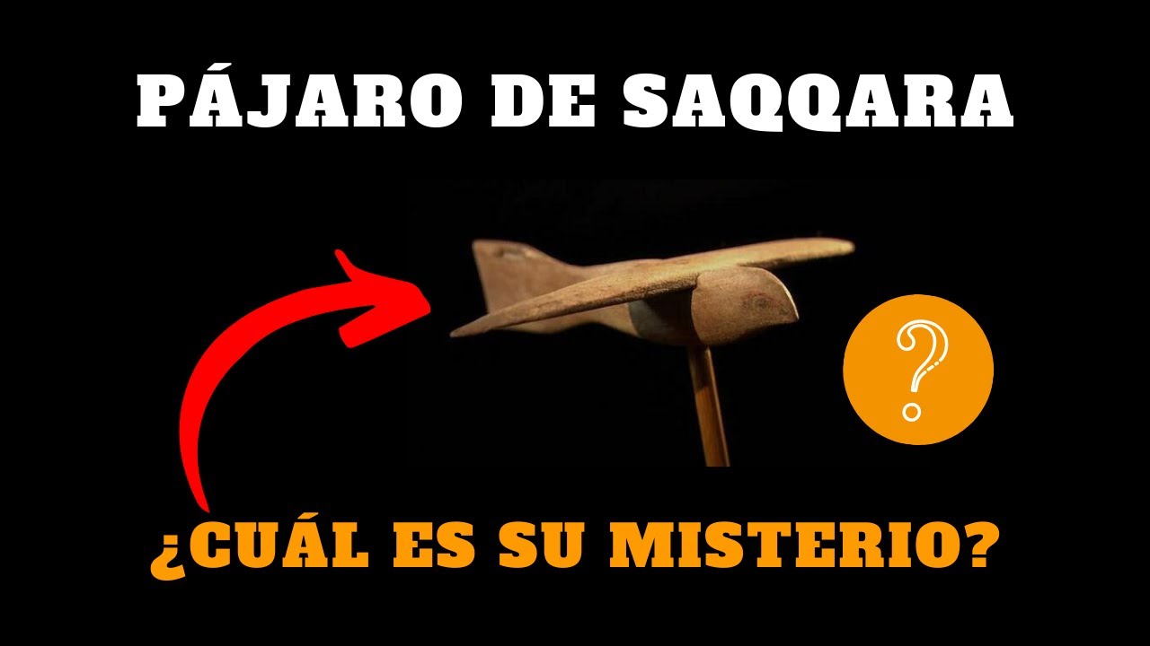 Pájaro de Saqqara 🕊️ Aeromodelismo en el Antiguo Egipto