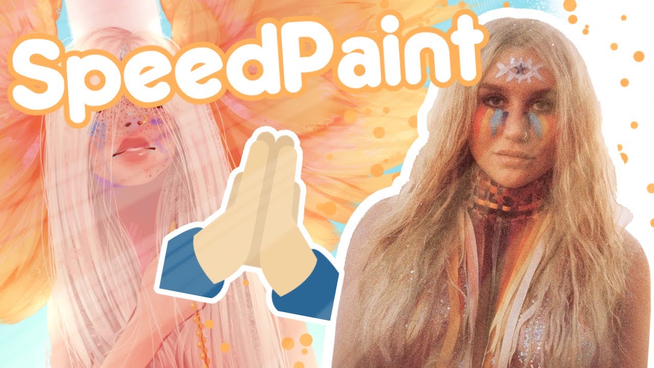 Praying - Kesha - SpeedPaint