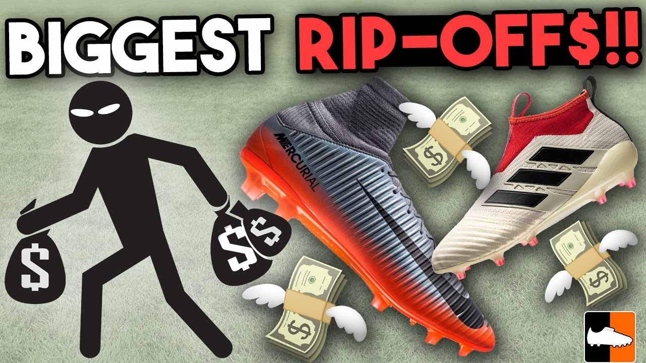 Top 10 Biggest Football Boot Rip-Offs!!