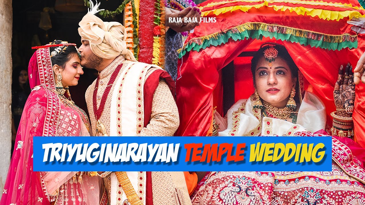 Triyuginarayan Temple Wedding | Janamejay & Visha | Full Traditional Wedding Video